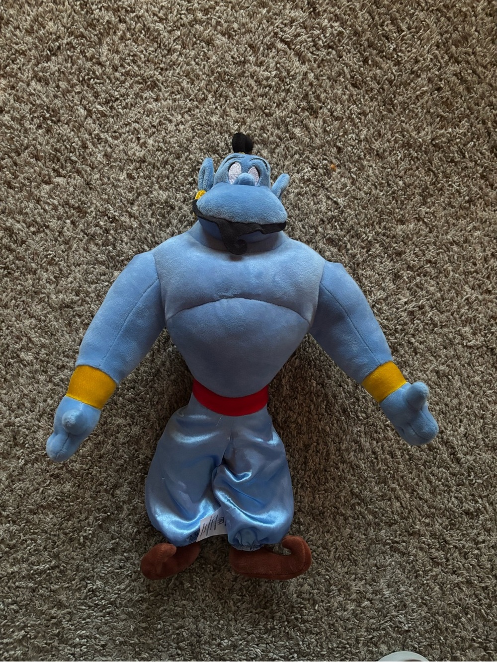 Disney Aladdin Genie Blue Plush Toy - Soft Kids Toy